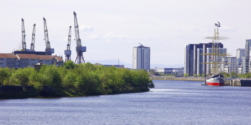 River Clyde at Sunset